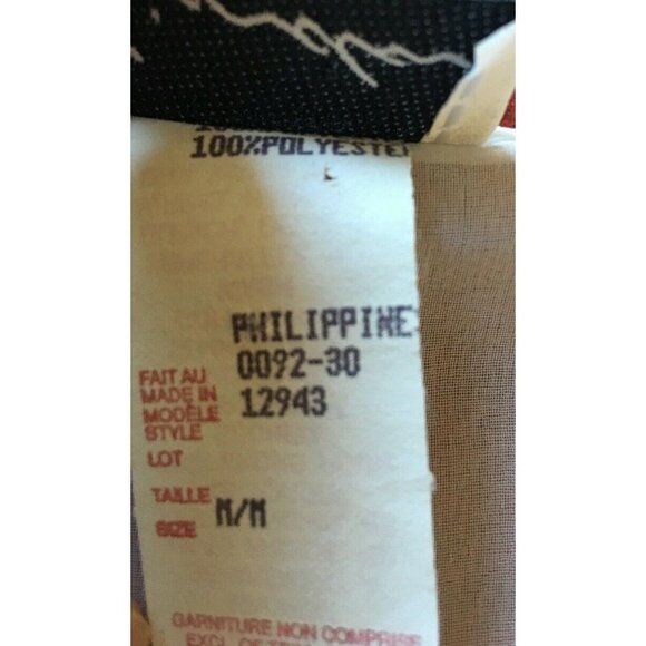 VTG Linda Women Robe Peignoir Bridal Sheer White Long Sleeves Wrap Size M Defect - Picture 4 of 5